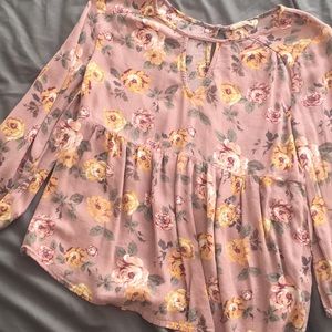 Foley floral top
